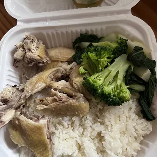 45. Hai Nam Chicken Rice Plate