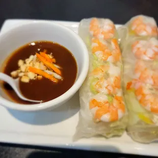 Tasty spring rolls