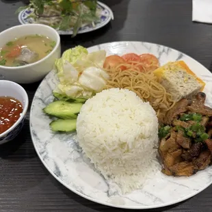 Com Bi Cha Thit Nuong