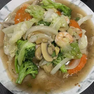 Crispy Fried Rice Noodles