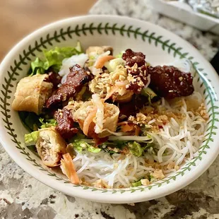 Bun Bo Nuong + Cha Gio