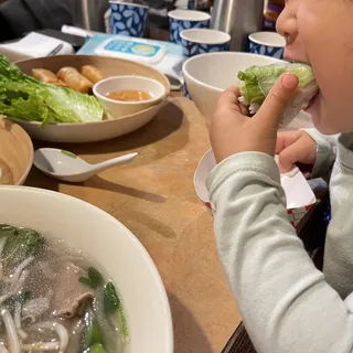 15. Rare Steak and Tendon