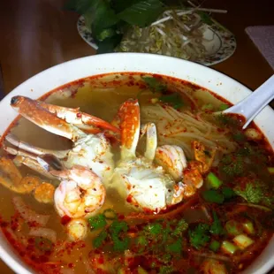 Spicy Seafood Pho