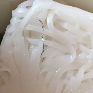 I ordered to go today and I was one bite away from eating a piece of metal. Luckily I poured everything into a bowl to view it!