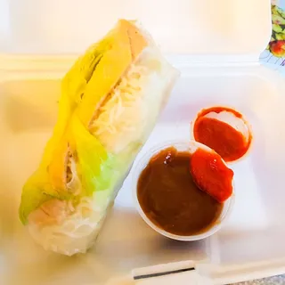 #2 Steamed Pork Spring Rolls