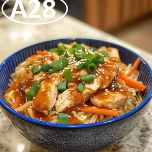 Sautéed Chow Mein--wok-fried noodles with veggies, savory sauce, and your choice of protein. A delicious, satisfying classic!