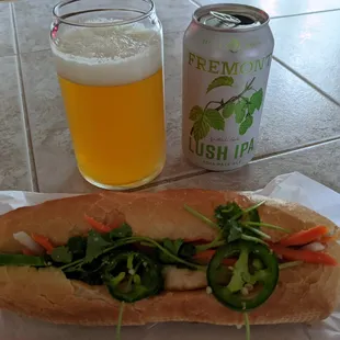 To-Go Spicy Pork Banh Mi for $5.50.