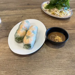 A3. Shrimp Spring Rolls