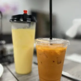 Mango Smoothie Thai Tea
