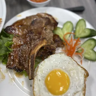 14. Pork Chop and Rice