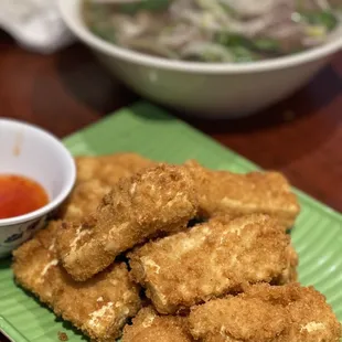 Fried tofu