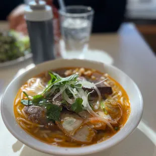 Bun Bo Hue - meat was a little chewy - @rayz