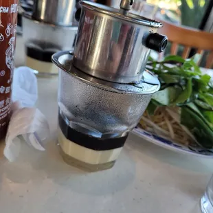 a hot sauce in a blender