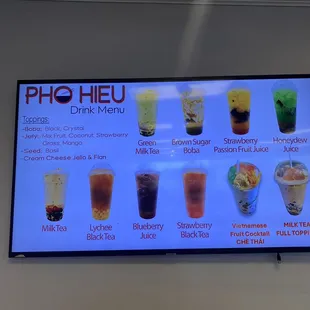 sushi and sashimi, menu