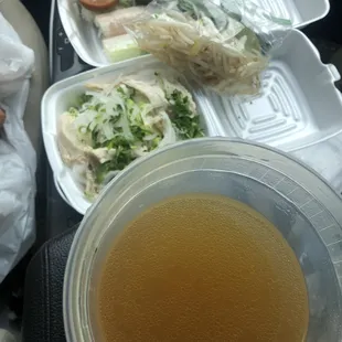 18. Chicken Pho Favorites and S11. Summer Roll no