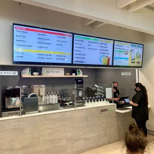 Alcohol free cocktail bar