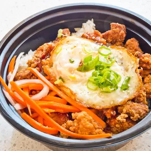 Popcorn Chicken Bowl