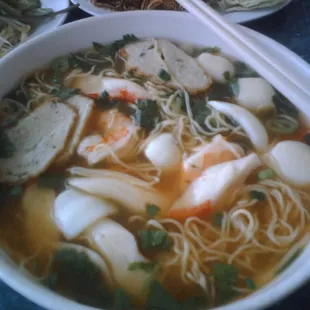 Blackish Green Egg Noodles