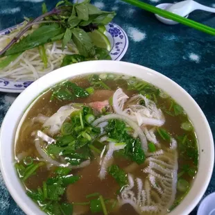 Egg Noodle Combination Soup