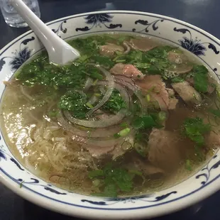 Pho large with all meats. Excellent.