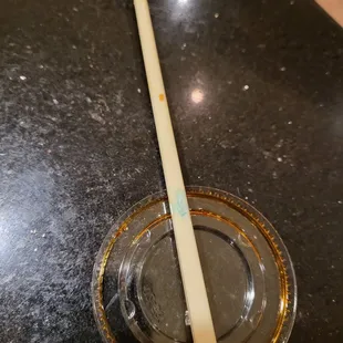 Weird green mark on chopstick