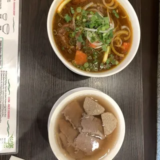 1. Kids Meal Pho Chin Bo Vien (khong Hanh, Apple Juice)