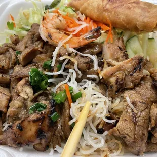 Fine 54. Five Entrees Vermicelli Bowl