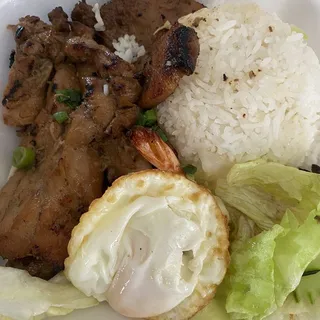 46. Five-Entrees Rice Dish