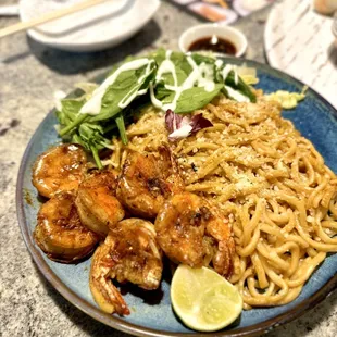 Garlic Shrimp Noodles