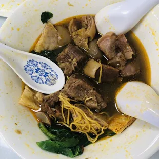 Goat Noodle soup