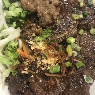 Vermicelli beef ribs