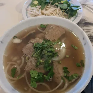 Rare Steak+ Brisket Pho