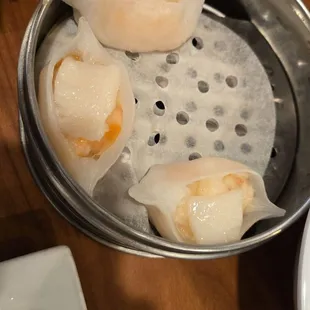 Scallop &amp; shrimp dumplings