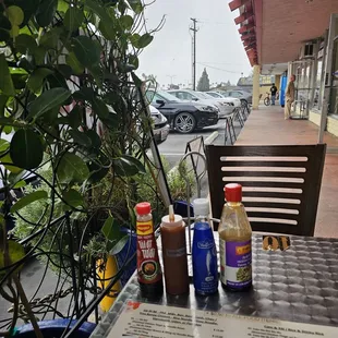 a person holding a menu