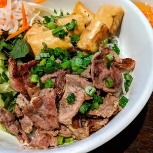Bun Thit Nuong Cha Goi