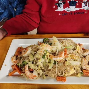 Number 12 with shrimp