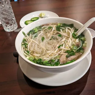 The brisket pho was fantastic I really hope they do great at this location 2305 West Esplanade Kenner better come any try you some