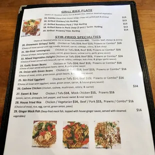 menu, sushi and sashimi