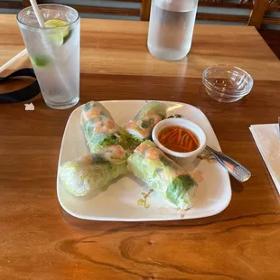 Shrimp fresh roll