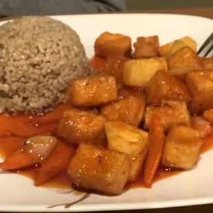 Sweet and Sour Tofu