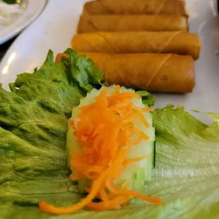 Eggrolls pork and shrimp