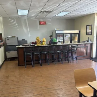 The front dining room