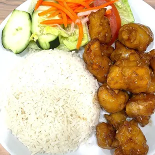 Orange chicken