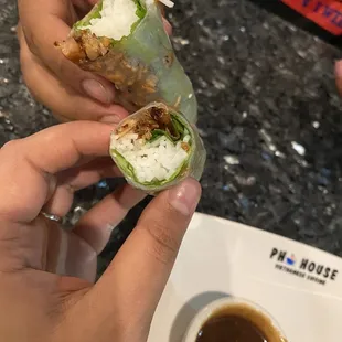 2 Spring Rolls (chicken)