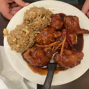 Orange chicken