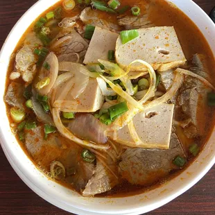 #28 Spicy beef noodle soup (bun bo hue)