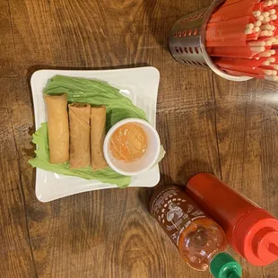 3. Egg Rolls