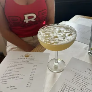 Best Margarita! Not two citrus.