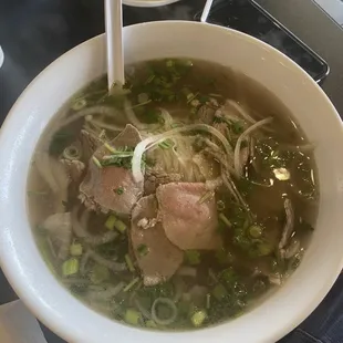 a bowl of pho noodle