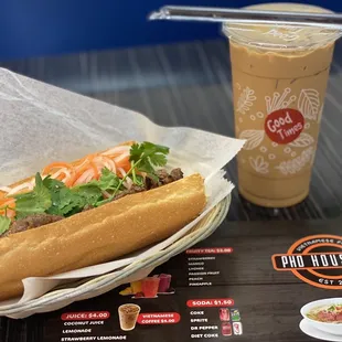 12. Vietnamese Sandwich and Vietnamese ice coffee. Great combination!